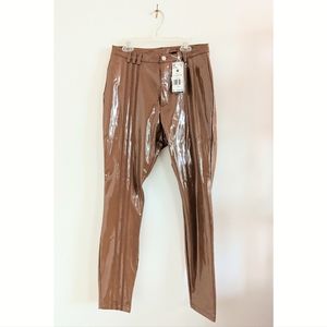 NWT Adidas x Ivy Park Latex Pants Medium